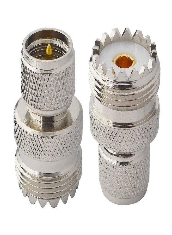 onelinkmore UHF Adapters Mini UHF Male to UHF Female SO239 PL259 Connector RF Coax Adapter Pack of 2 - Image 4